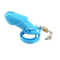 Unlock new sensations with our Little Boy Blue Silicone Sissy Femboy Cock cage. Included are insertable rings for a custom fit, and the smooth opening ensures comfort. This vice-like device keeps you in control no strings attached.