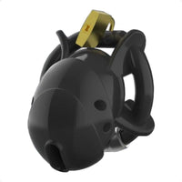 This Big Black Prisoner device, made from lightweight silicone, provides full control, preventing leakage and keeping a big cock securely caged. Perfect for those who love denial play!