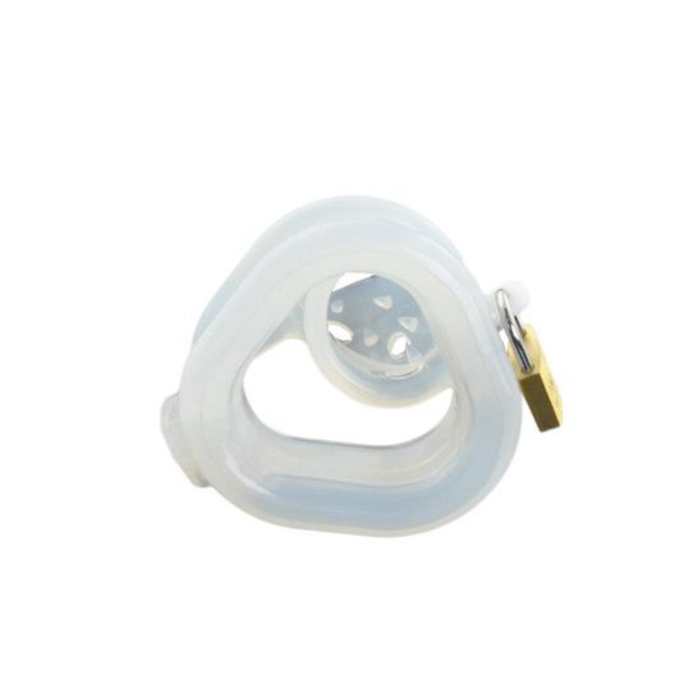 Dive into summer with our lightweight, breathable cage discreetly concealed under swim shorts or a swimsuit. Its water-resistant design ensures comfort and safety even while swimming, enhancing your playful roleplay in any pool setting.