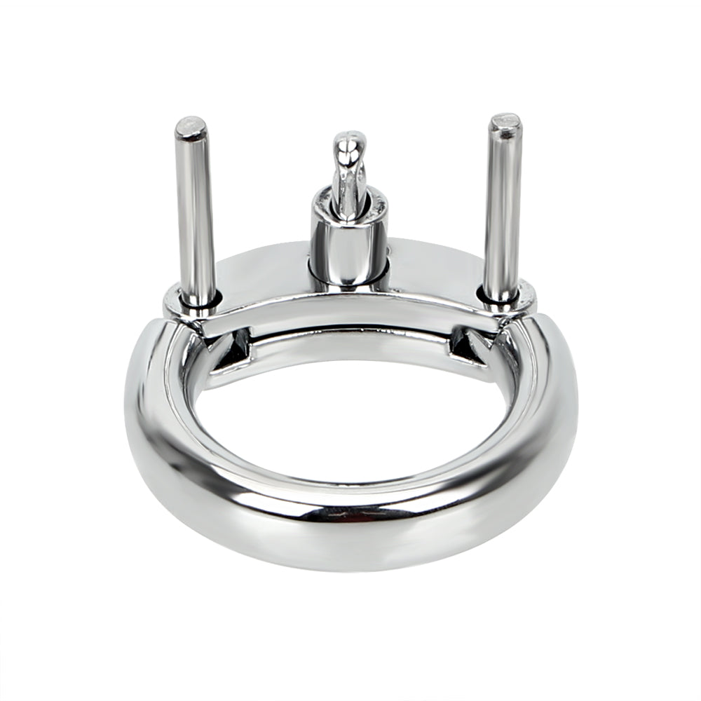 This affordable, open electric cock ring provides jailhouse-level security with its inescapable design. Perfect for mini male anatomy, ensuring a snug, secure fit.