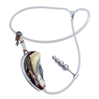 Experience ultimate control with our cage steel device a chastity belt male accessory crafted for comfort and security. Featuring a sturdy lock, this safe device works seamlessly with electronic timed holders, putting you in command.