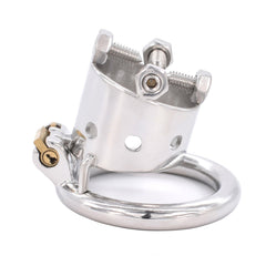Experience unparalleled restraint with our cage stainless steel device, designed for the extreme penis. Crafted from the safest medical-grade materials, including smooth rubber lining and optional catheters, this device ensures maximum security and comfort. Elevate intimacy with this ultimate blend of safety and sensation.