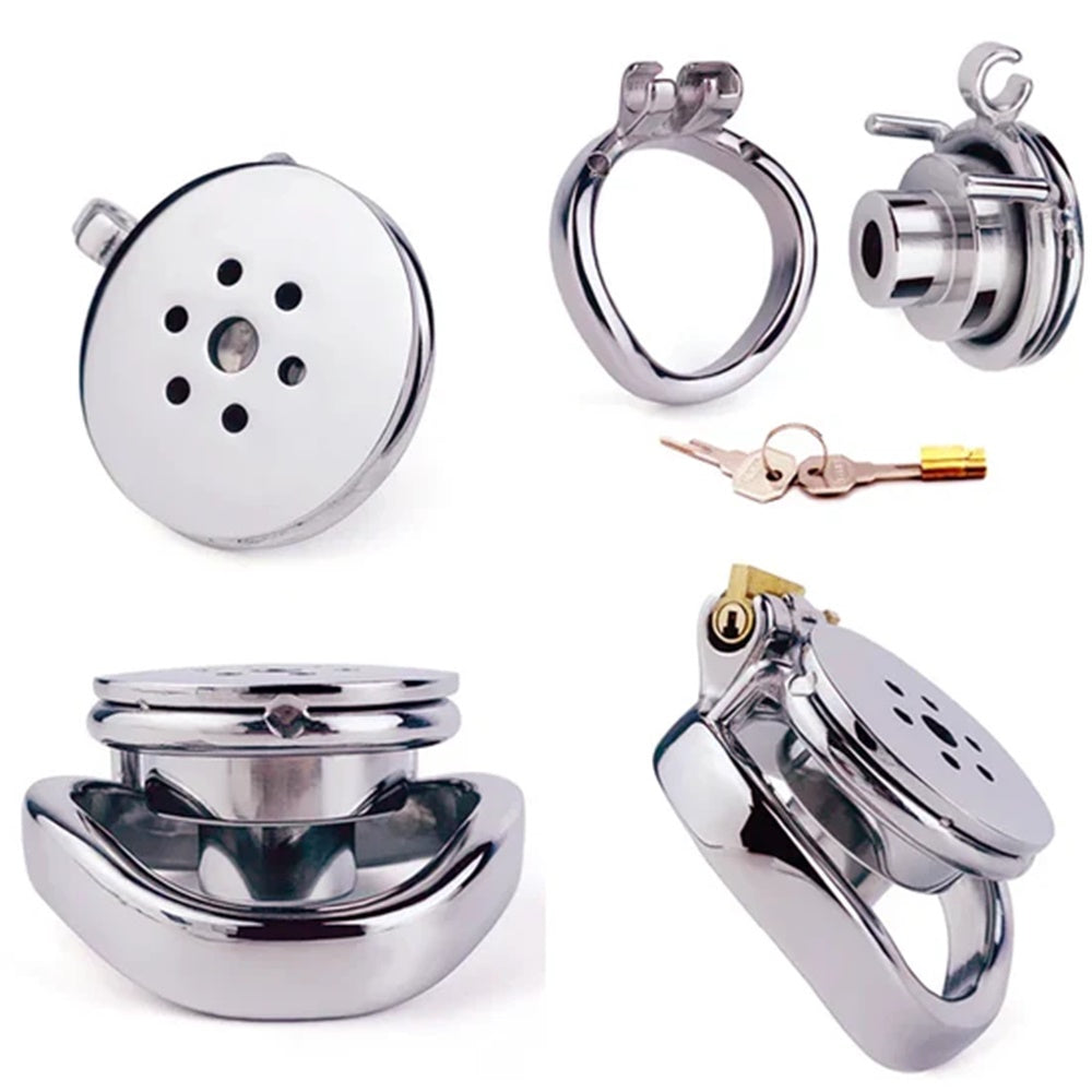 Strap On Urethral Inverted Chastity Cage