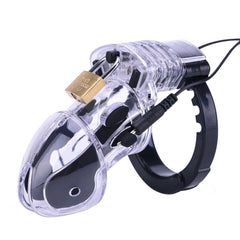 Unlock a thrilling realm of control with the Sevanda Nautilus. This shock penis denial kit combines the dynamic power of a wand with vibrations and nautilus-inspired design, elevating BDSM play.