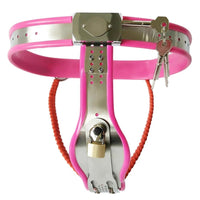 Sissy Metal Chastity Belt