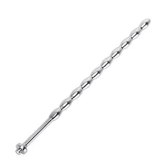 Delve into urethral stimulation with this cum-worthy penis plug. Feel the beaded design mimic the longest blowjob, ending in a tease of ruined orgasms. Perfect for extended pleasure!