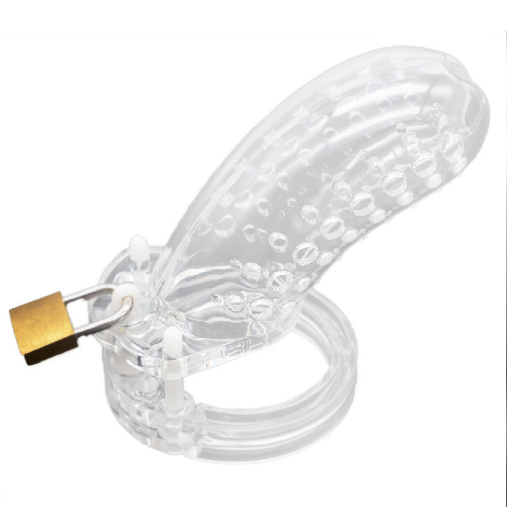 Clear Male Chastity Belt