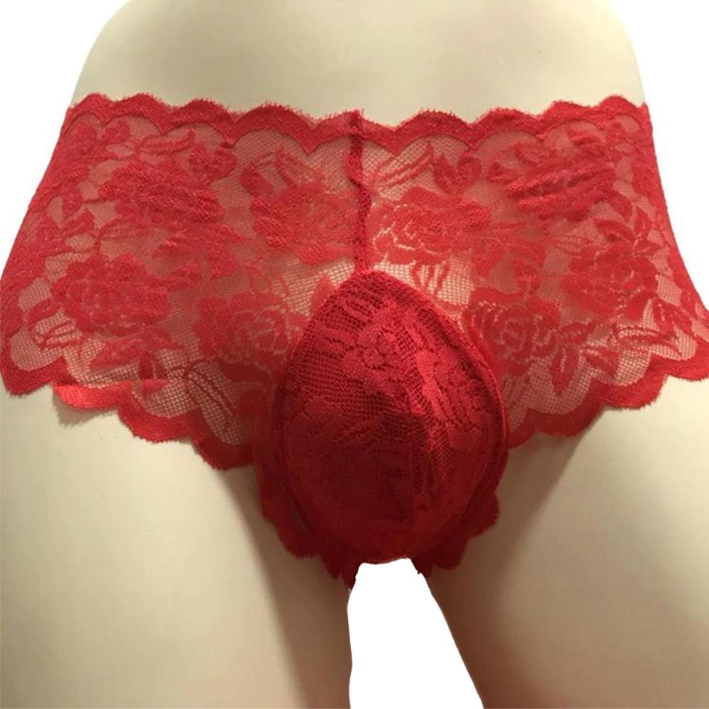 See Through Sexy Lace Panty for Sissy