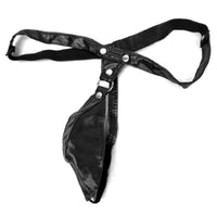 Black Low Waist G-String Chastity Belt