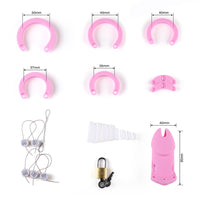 Sissy Silicone Chastity Cage