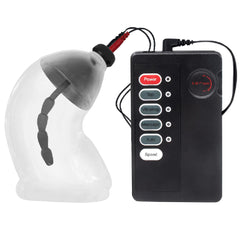 Indulge in electrifying sensations with this cream-soft, stretchy sheath. The estim electric penis device enhances pleasure, offering comfort and control for unforgettable experiences.