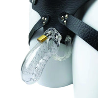 Clear Male Chastity Belt