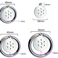 Negative Inverted Male Chastity Device