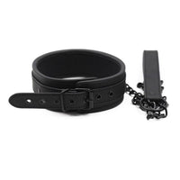 Seductive Black BDSM Training Collar