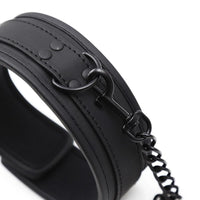 Seductive Black BDSM Training Collar