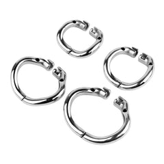 Discover discreet control with this minimalist, lite stainless dick cage, designed for male chastity. Offering adjustable restraint, its unique opening embraces comfort and practicality.