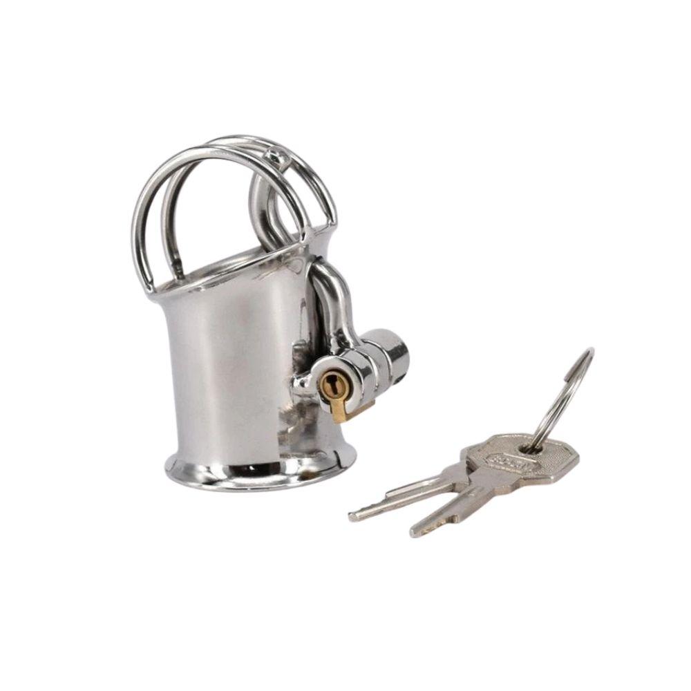 Prince Albert Male Chastity Device