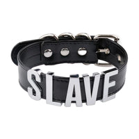 Handmade Leather Slave Choker