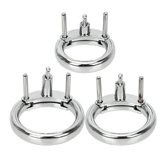 Enhance security with a stainless penis ring that resembles princely jewelry. Perfect for the huge cock, it's the safest upgrade for uncircumcised users with versatile size options.